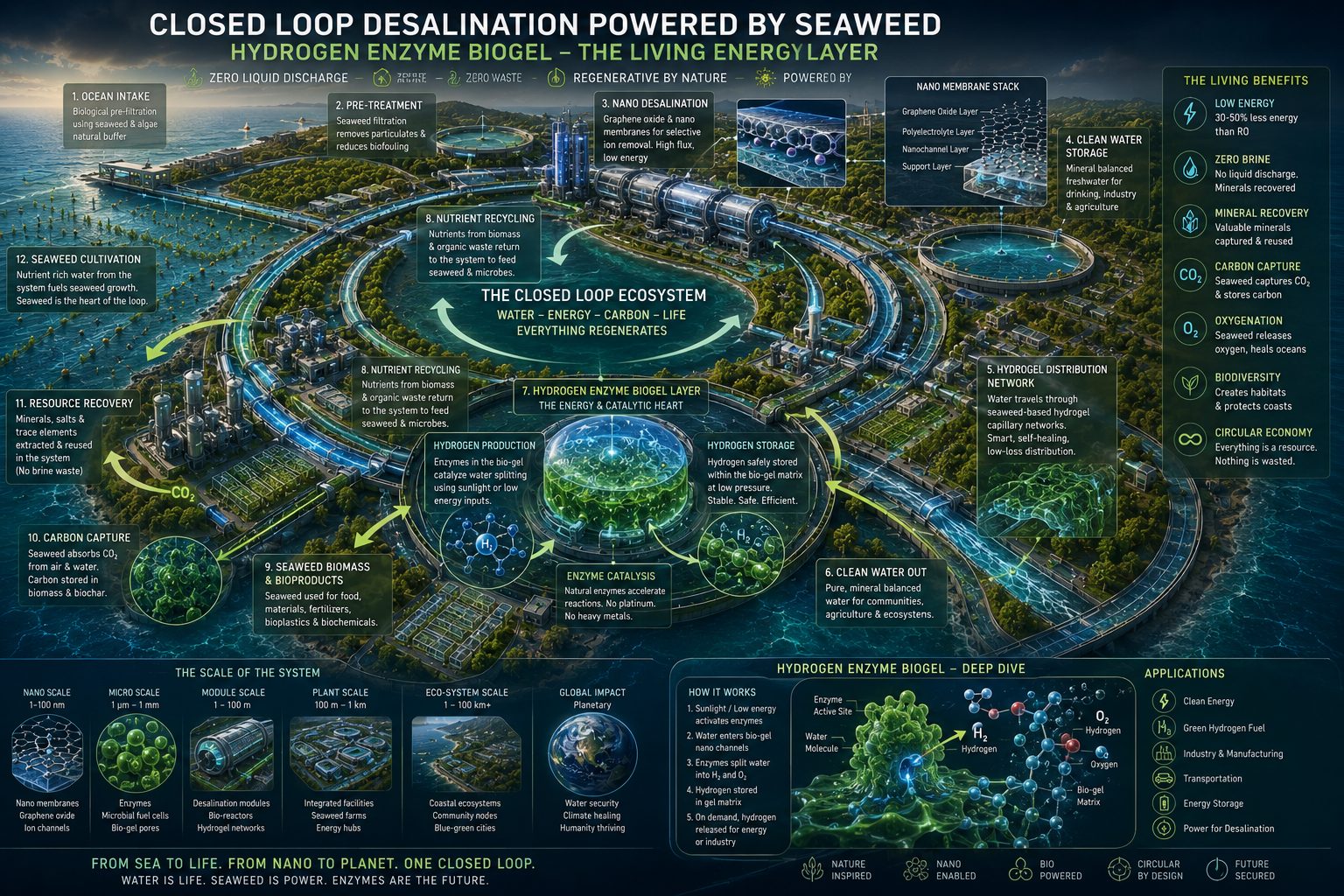 Closed-Loop Desalination
