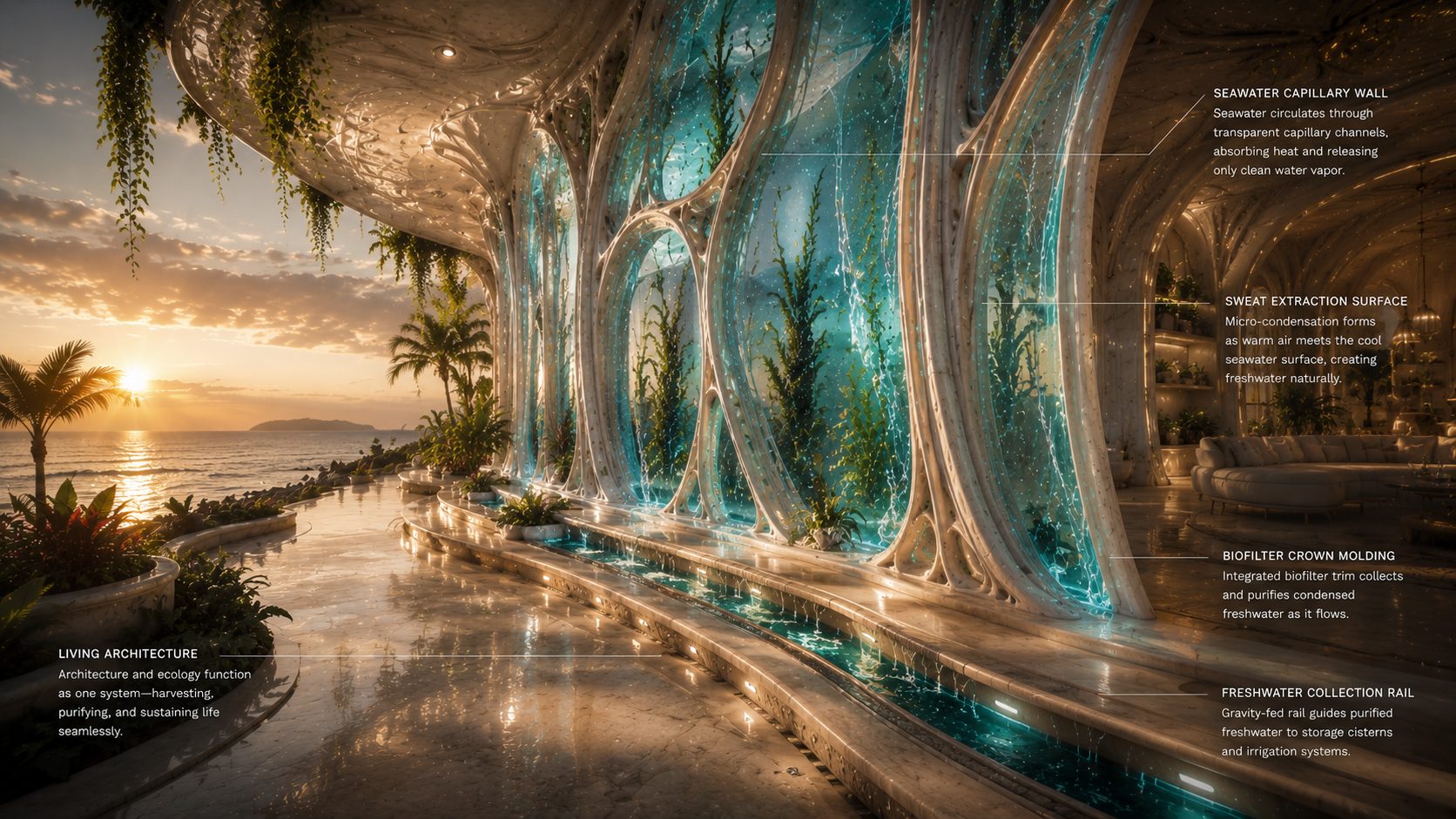 Exterior Hydrogel Wall